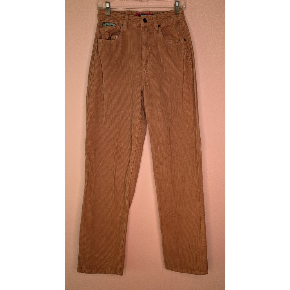 Empyre Tori Tan Corduroy Pants Women's 1 Streetwear Skater Edgy Grunge Punk